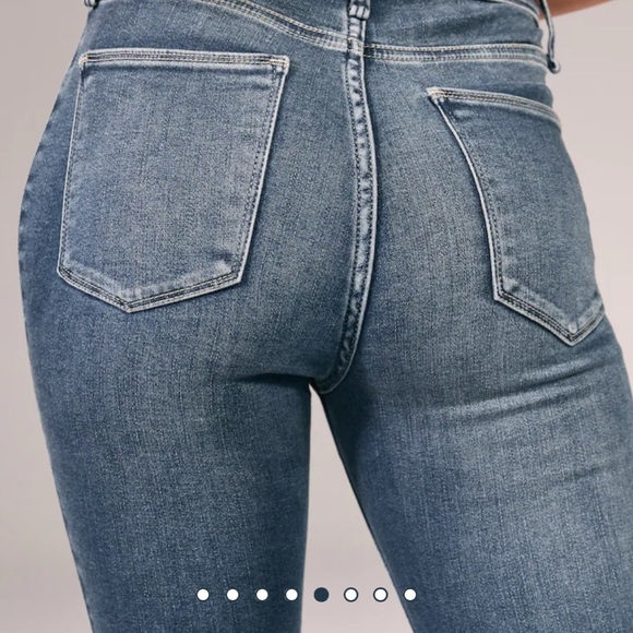 NWT Abercrombie High-Rise Jean Legging - Picture 9 of 10